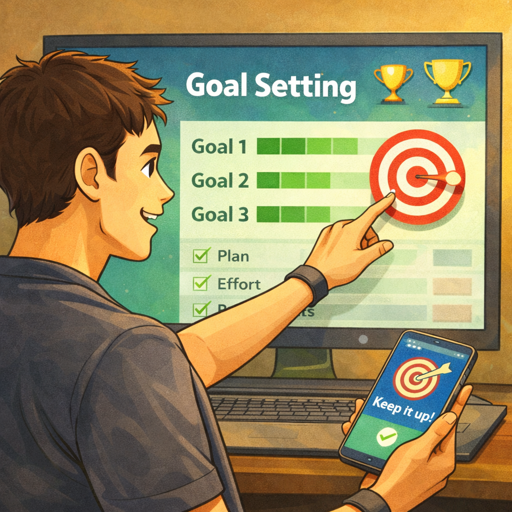 See progress - visual milestones